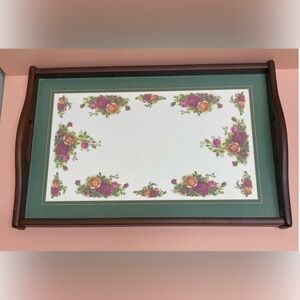 Rare Royal Doulton Old Country Roses Serving Tray